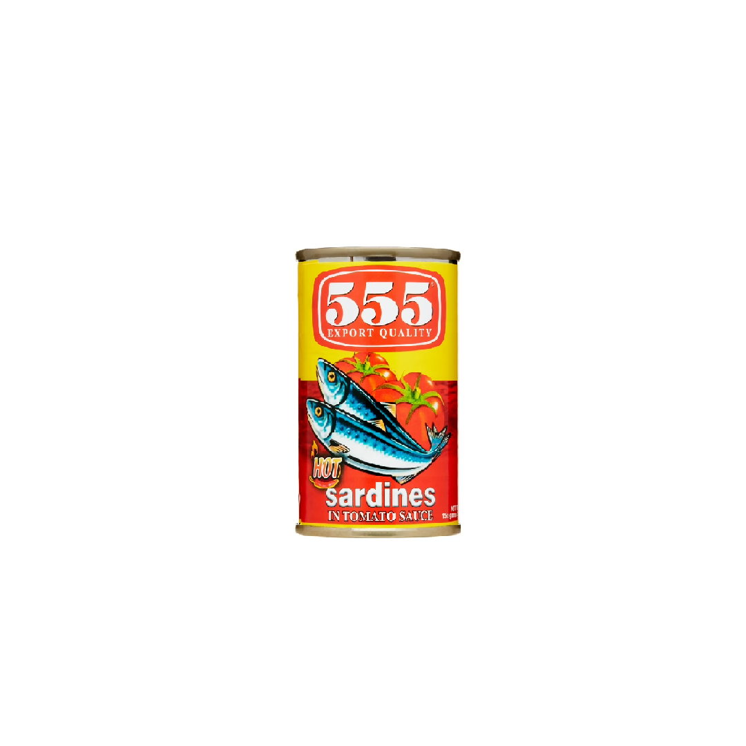 555 SARDINES WITH CHILI RED 5.5 OZ