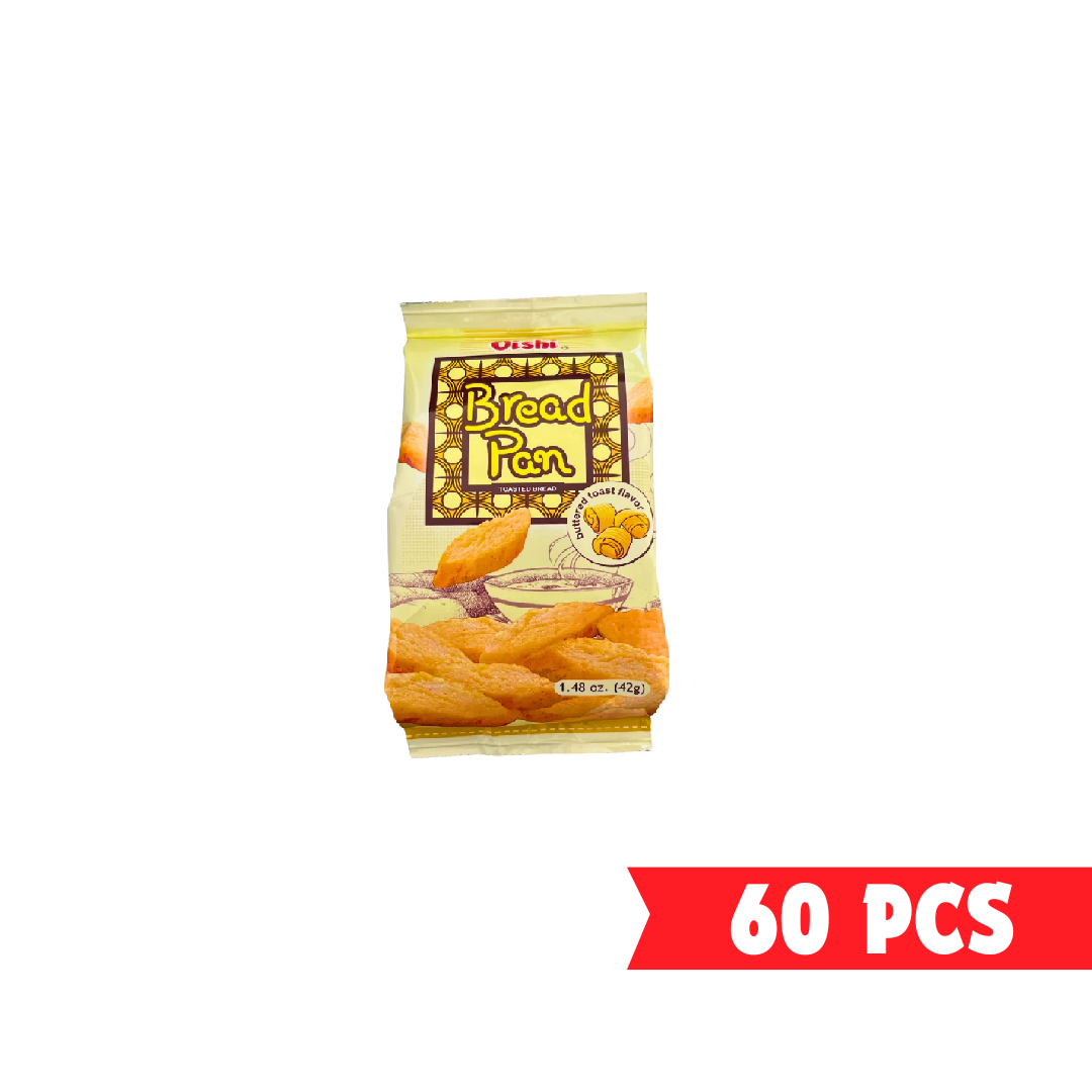 OISHI BREAD PAN BUTTER TOAST 42 GM